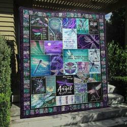 Soul Of The Dragonfly Quilt Blanket Qq26  Quilt and Home Decor