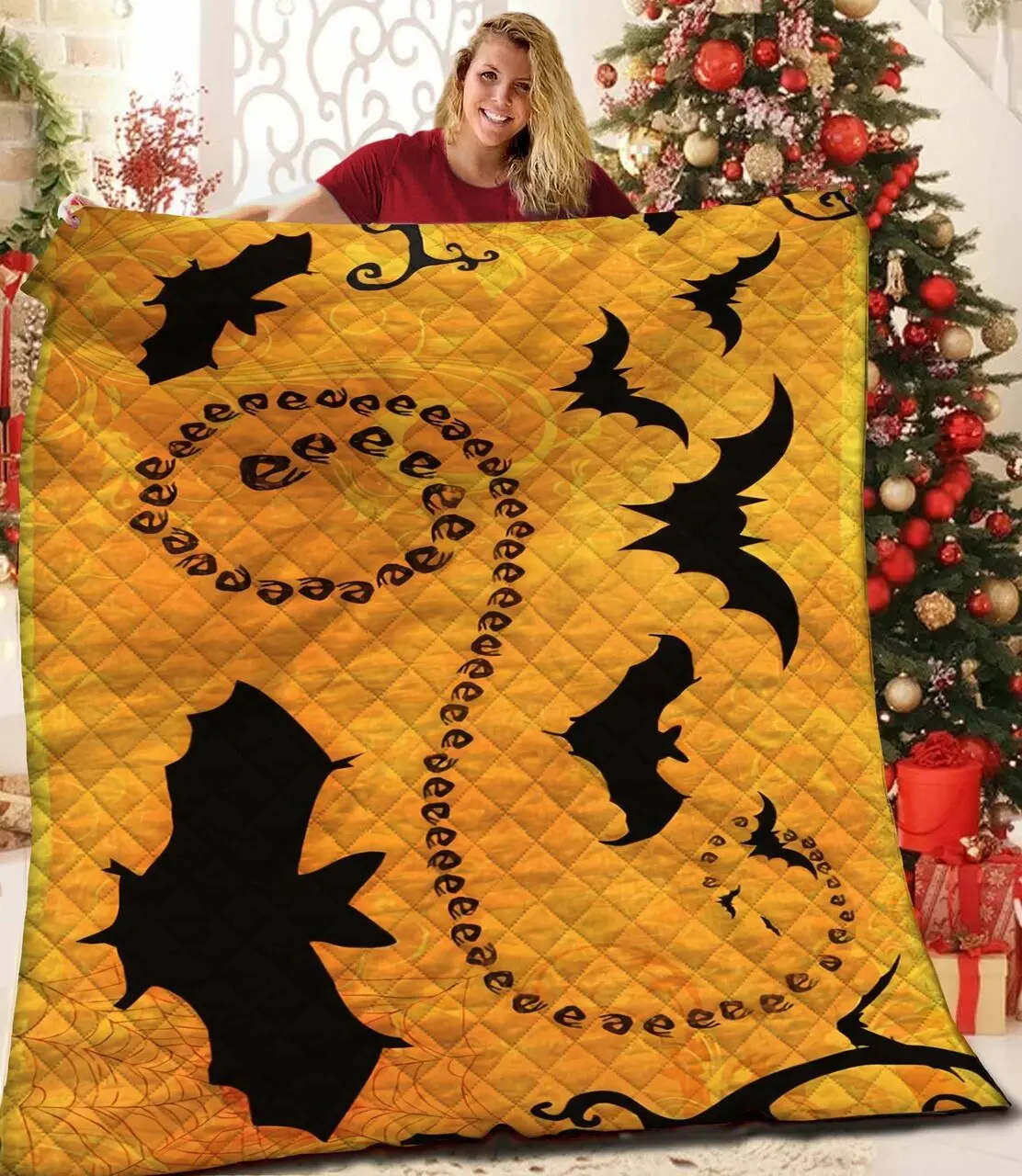 Sounds Like Halloween JFJ12990 3D Customized Quilt 2707 and Home Decor