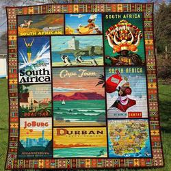 South Africa Tu050713A Tbg Quilt Blanket and Home Decor