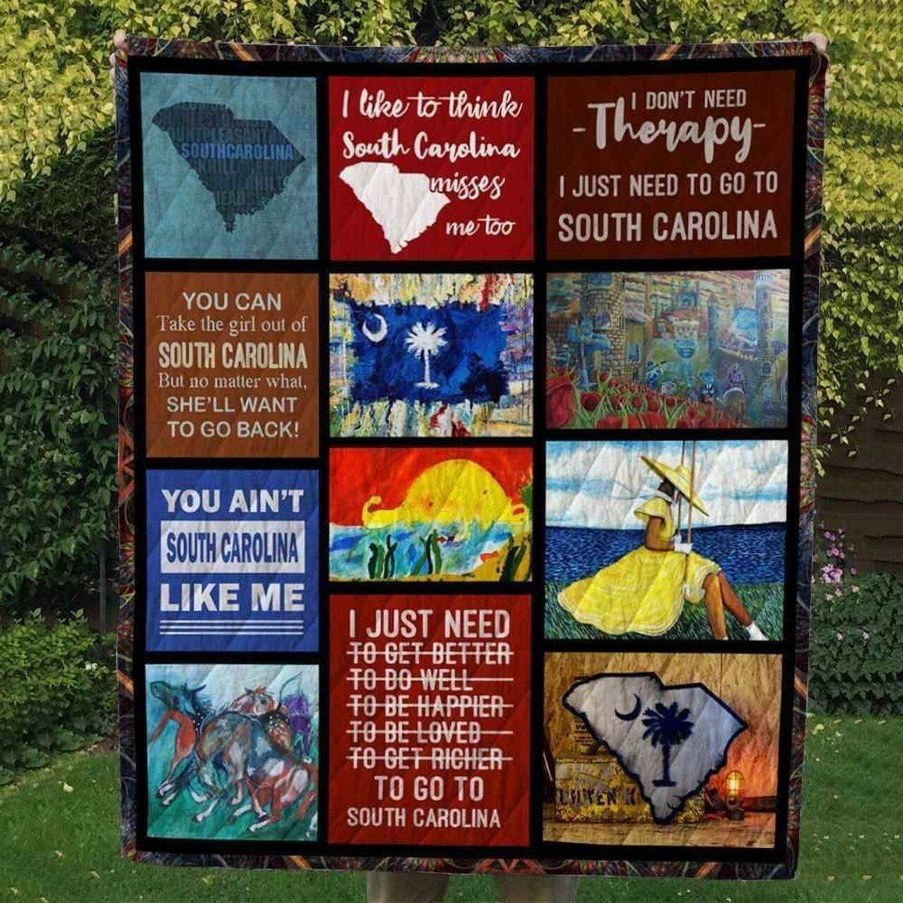 South Carolina Blanket Th0807 Quilt and Home Decor