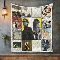 Souvenir Album Covers Quilt Blanket and Home Decor