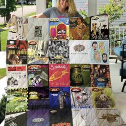 Space Band Blanket Th2906 Quilt and Home Decor