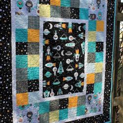 Space Boys Cld290628 Quilt Blanket and Home Decor