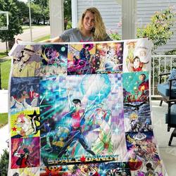 Space Dandy Quilt Blanket 0460 and Home Decor