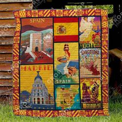 Spain Bi010712B Tbg Quilt Blanket and Home Decor