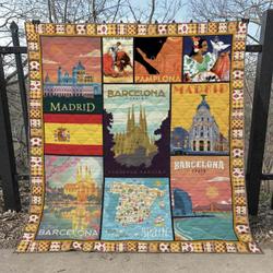 Spain Li060711A Tbg Quilt Blanket and Home Decor