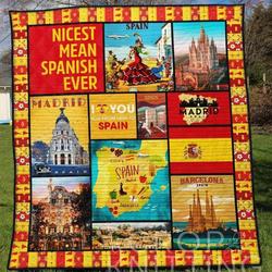 Spainish 1 Blanket Th1307 Quilt and Home Decor