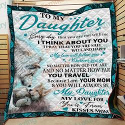 Special Gift For Daughter Quilt and Home Decor
