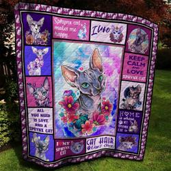 Sphynx Cat Quilt Blanket Bbb110628Ht and Home Decor
