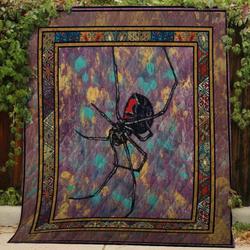 Spider Quilt Blanket and Home Decor