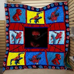 Spiderman Quilt Blanket and Home Decor