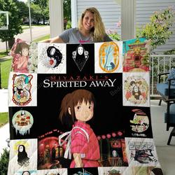 Spirited Away Quilt Blanket For Fans Ver 17 and Home Decor