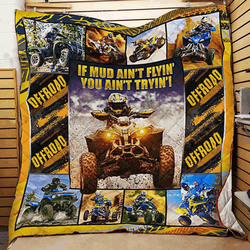 Sport Atv Four Wheelers JFJ13012 3D Customized Quilt 2707 and Home Decor