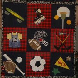 Sport Cla190691 Quilt Blanket and Home Decor