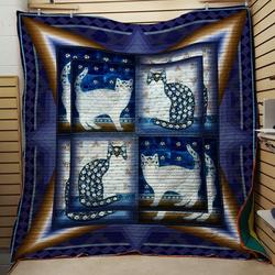Spotted Cat Quilt and Home Decor
