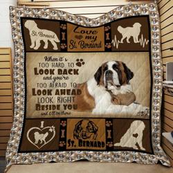 St Bernard Cl06120392Mdq Quilt Blanket and Home Decor