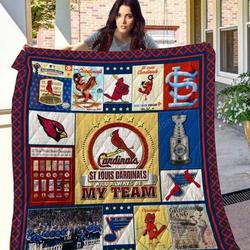 St Louis Cardinals Quilt Blanket and Home Decor