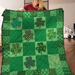 St Patricks Day JFJ13034 3D Customized Quilt 2707 and Home Decor