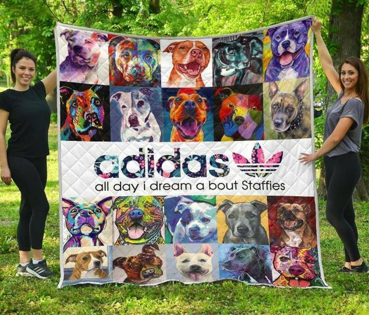 Staffies Quilt Blanket Beeqt5112 Quilt and Home Decor