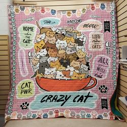 Star Cat Quilt and Home Decor