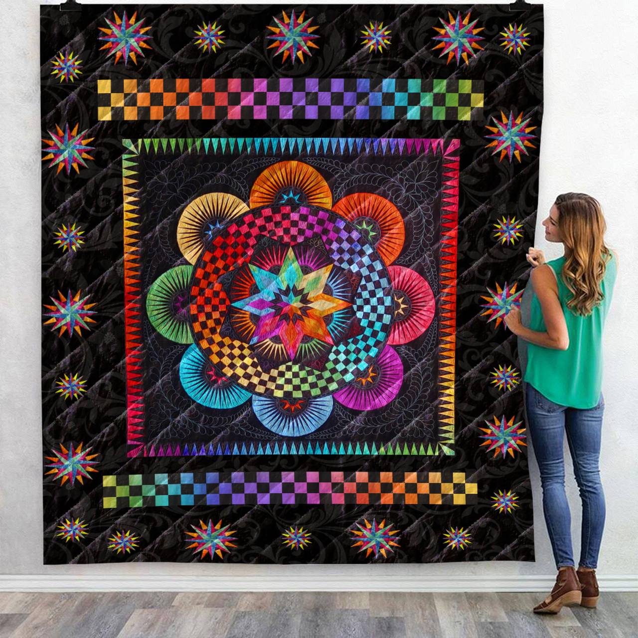 Star HUR35049 3D Customized Quilt 2407 and Home Decor