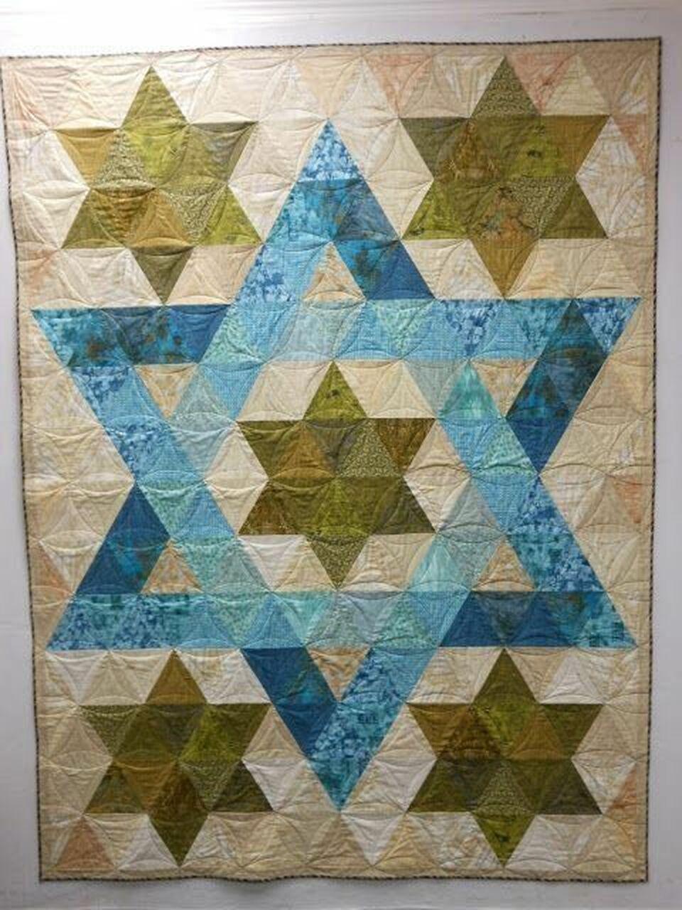 Star Of David Clm0910178 Quilt Blanket and Home Decor