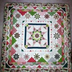 Star Pattern Hur Quilt Cysiwm and Home Decor