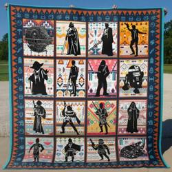 Star War Quilt Blanket Hvt290529  Quilt and Home Decor