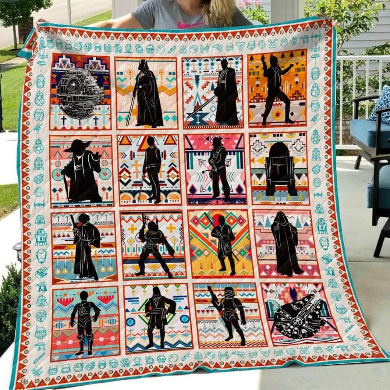 Star Wars Art Quilt and Home Decor