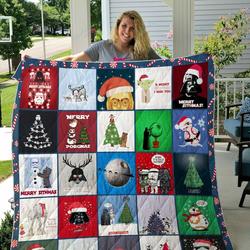 Star Wars Christmas Style 2 Quilt Blanket and Home Decor