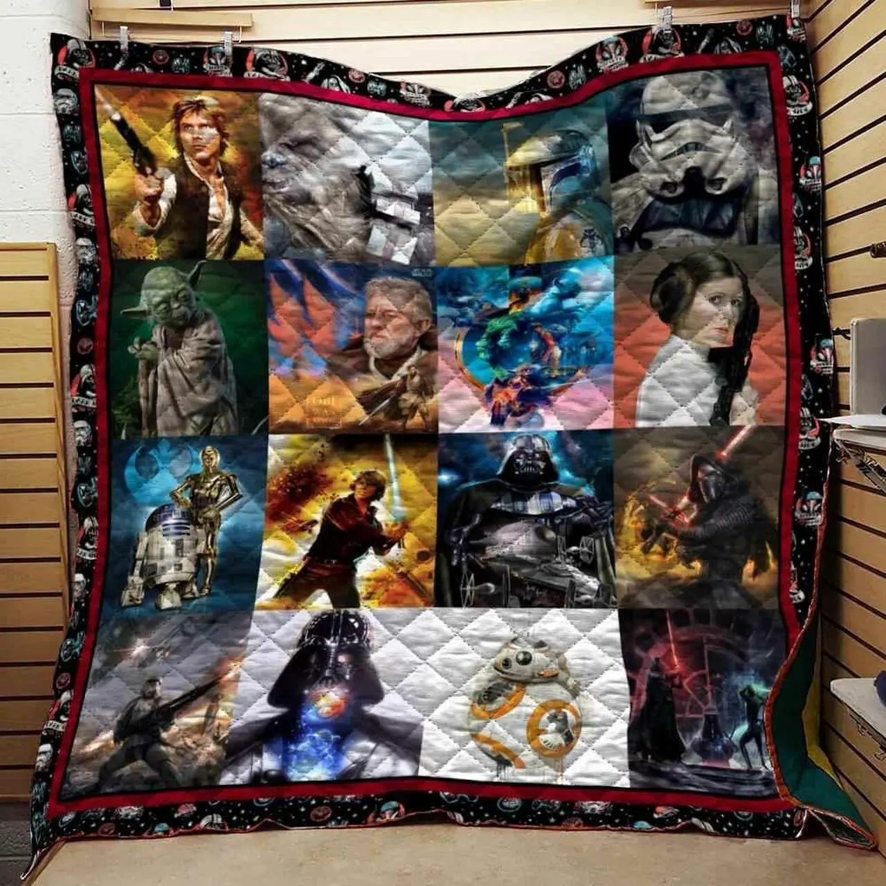 Star Wars Collage Blanket Th10072019 Quilt and Home Decor