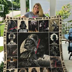 Star Wars Darth Vader All Season Plus Size Quilt Blanket and Home Decor