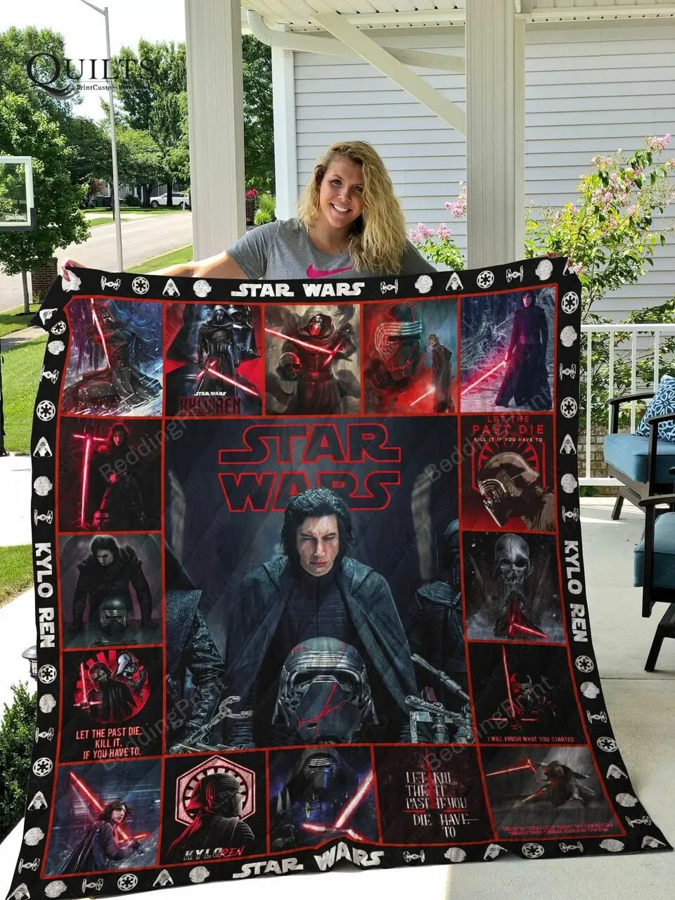 Star Wars Kylo Ren All Season Plus Size Quilt Blanket and Home Decor