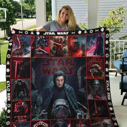 Star Wars Kylo Ren All Season Plus Size Quilt Blanket and Home Decor