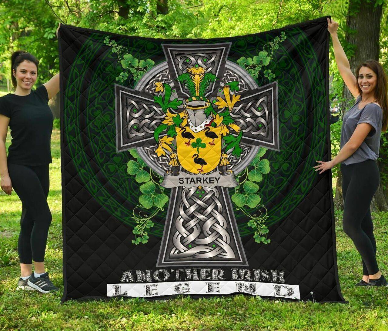 Starkey Ireland Irish Legend JFJ13084 3D Customized Quilt 2707 and Home Decor