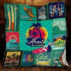 Stay Wild, Ocean Child HUR20580 3D Customized Quilt 2307 and Home Decor