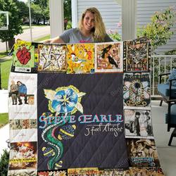 Steve Earle Albums Quilt Blanket For Fans Ver 17 and Home Decor