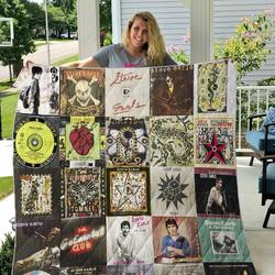 Steve Earle Quilt Blanket and Home Decor