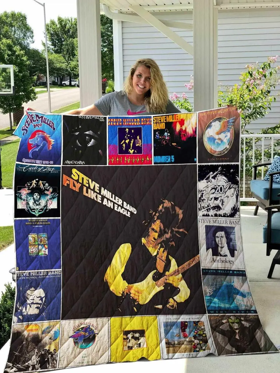 Steve Miller Band Blanket Th1809 Quilt and Home Decor
