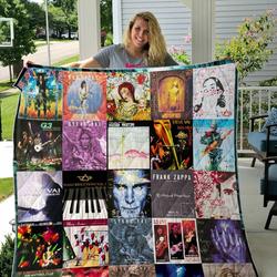 Steve Vai Albums Cover Poster Quilt Blanket Ver 2 and Home Decor