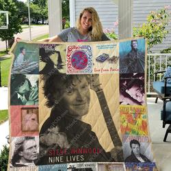 Steve Winwood Albums Quilt Blanket For Fans Ver 17 and Home Decor