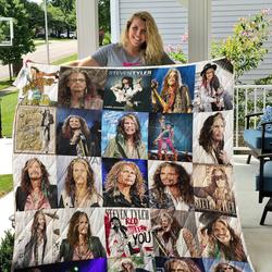 Steven Tyler Quilt Blanket  HA1410 and Home Decor