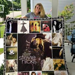 Stevie Nicks Albums Cover Poster Quilt Blanket Ver 2 and Home Decor