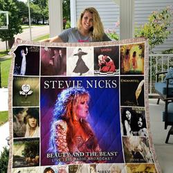 Stevie Nicks Albums Cover Poster Quilt Blanket Ver 3 and Home Decor