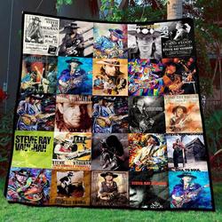 Stevie Ray Vaughan 2 Blanket Th1507 Quilt and Home Decor