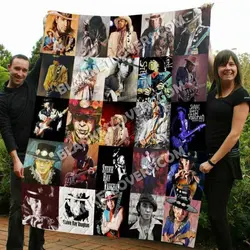 Stevie Ray Vaughan Blanket Th11072019 Quilt and Home Decor