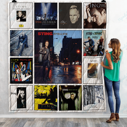 Sting Albums Quilt Blanket Ver13 and Home Decor