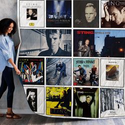 Sting Albums Quilt Blanket Ver14 and Home Decor