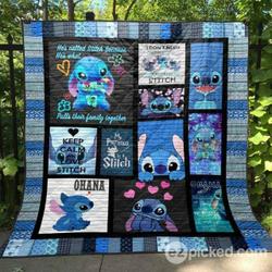 Stitch Forever Quilt Blanket Hn57  Quilt and Home Decor