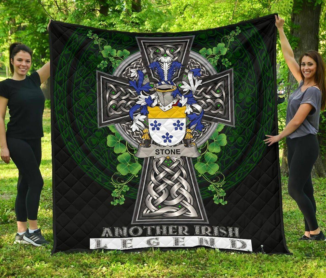 Stone Ireland Irish Legend JFJ13142 3D Customized Quilt 2707 and Home Decor